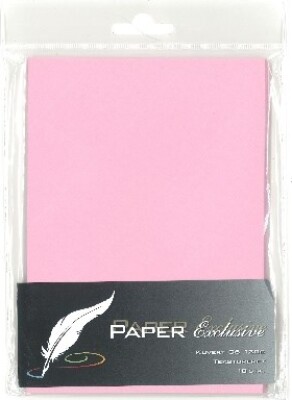 Kuvert 120g Lyserød Tekstureret 10stk 959 Paper Exclusive
