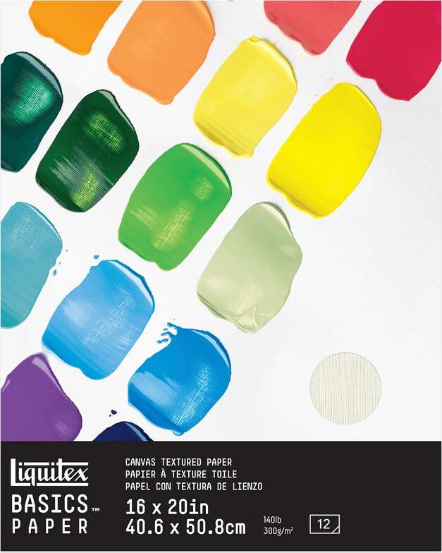 Liquitex Akryl Papir Blok 6x50 300g Sider