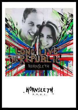 Long Live The Republic Hornsleth 230g Fine Art Papir 50x70