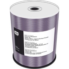 Mediarange Inkjet Fullsurface Printable 100x Dvd 7gb