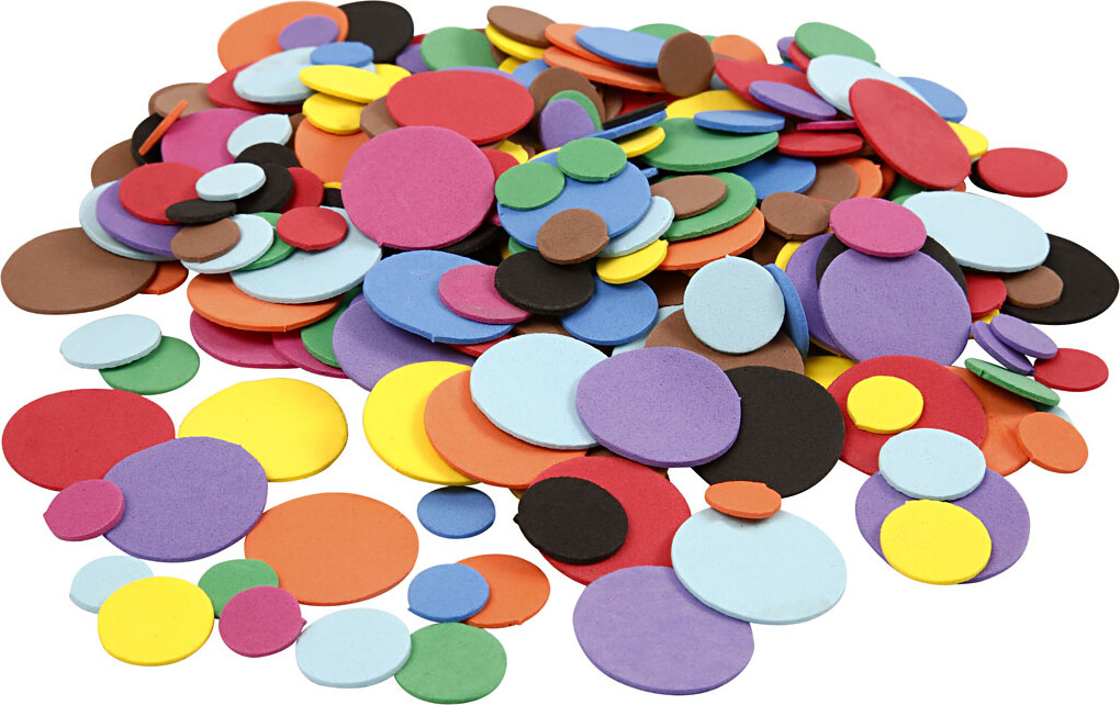 Mosgummicirkler   Assorterede Farver 300 Assorterede