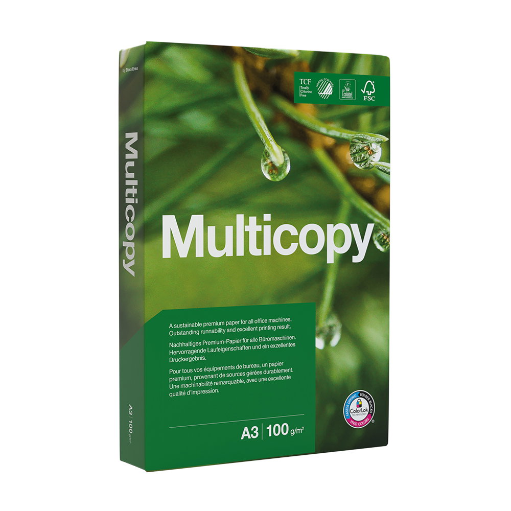 Multicopy Kopipapir 100