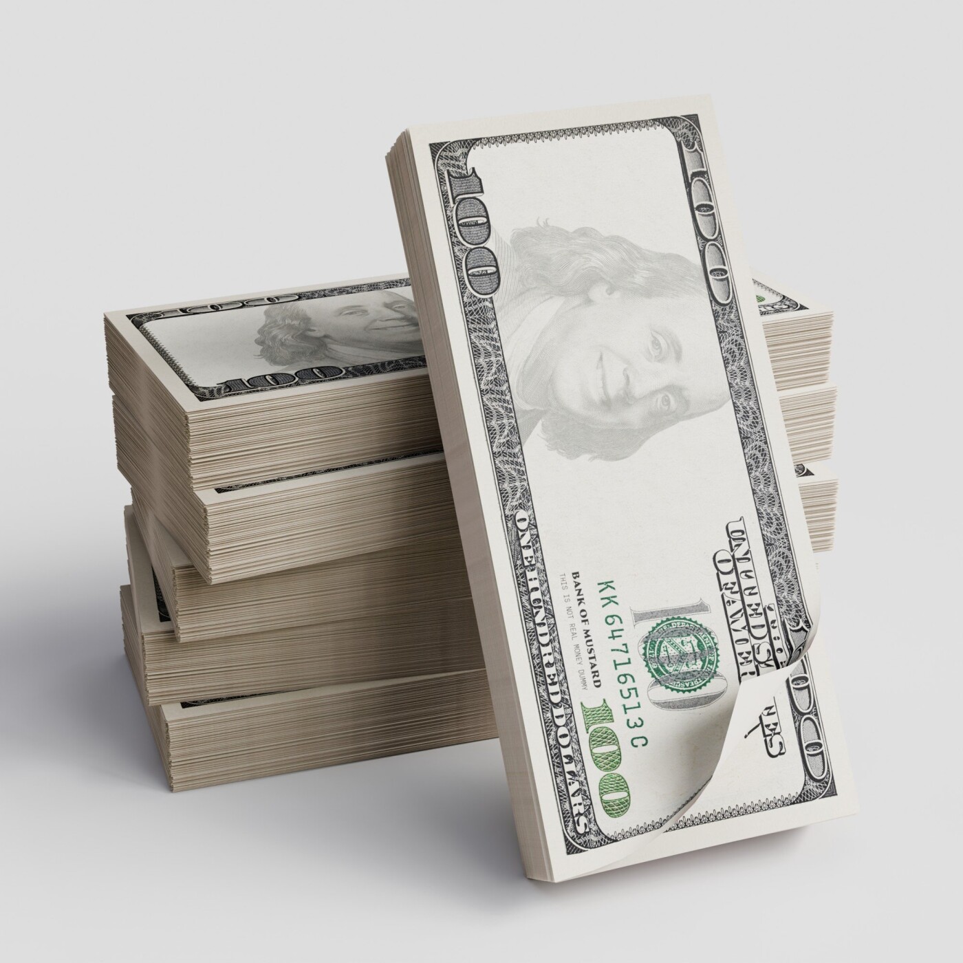 Mustard Cash Sticky Notes Inches Inches