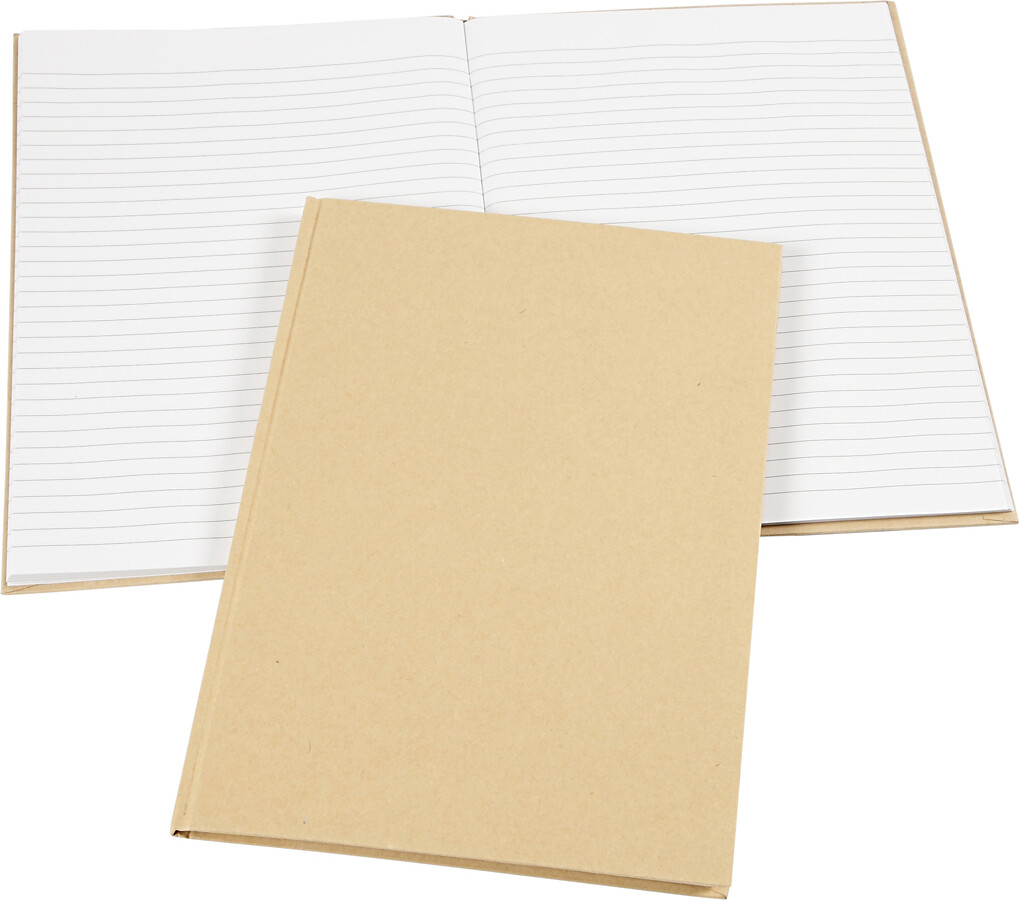 Notesbog Brun Stk