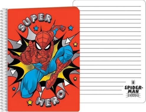 Notesbog Med Spiral Spiderman