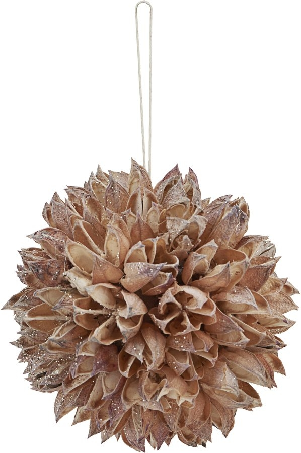 Ornament House Doctor Seeds Natur Håndlavet Grankogle Papir