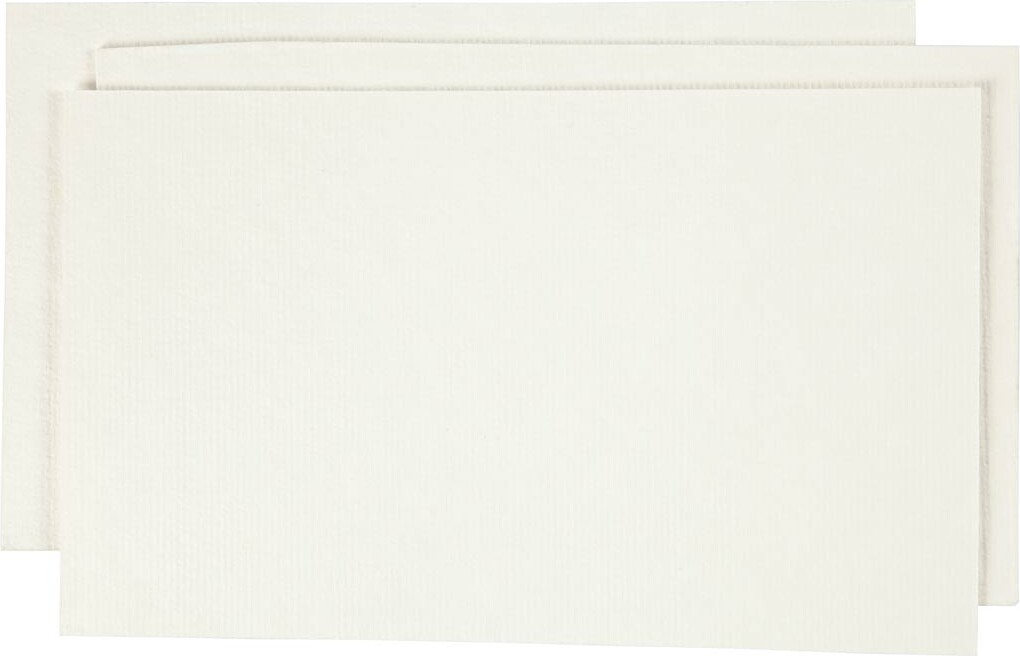 Papirpulp 20x12 Råhvid 100