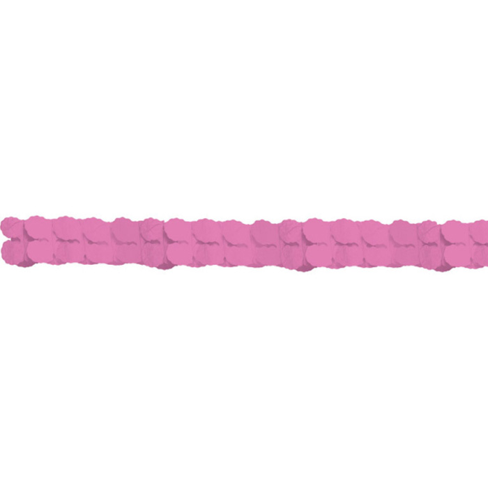 Pink Papir Guirlande Meter