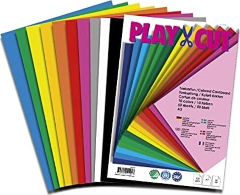 Playcut Karton 220 Ark Assorterede