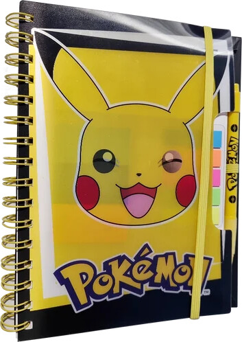 Pokmon Notesbog Med Lentikulær Forside