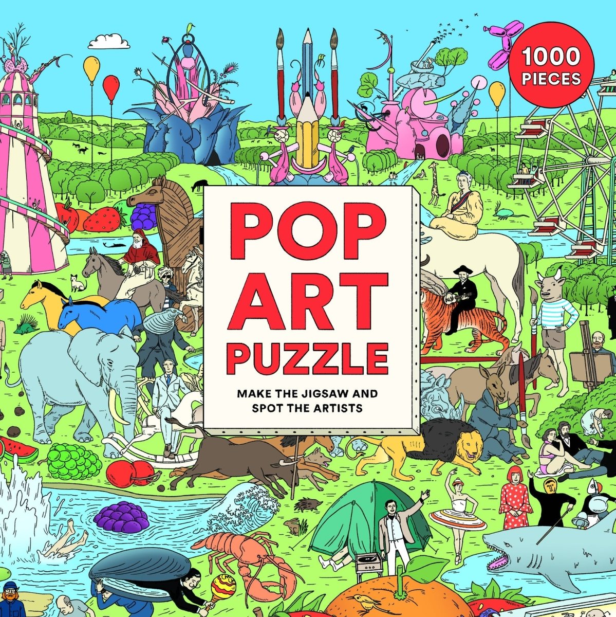 Pop Art Puzzle 1000 Brikker
