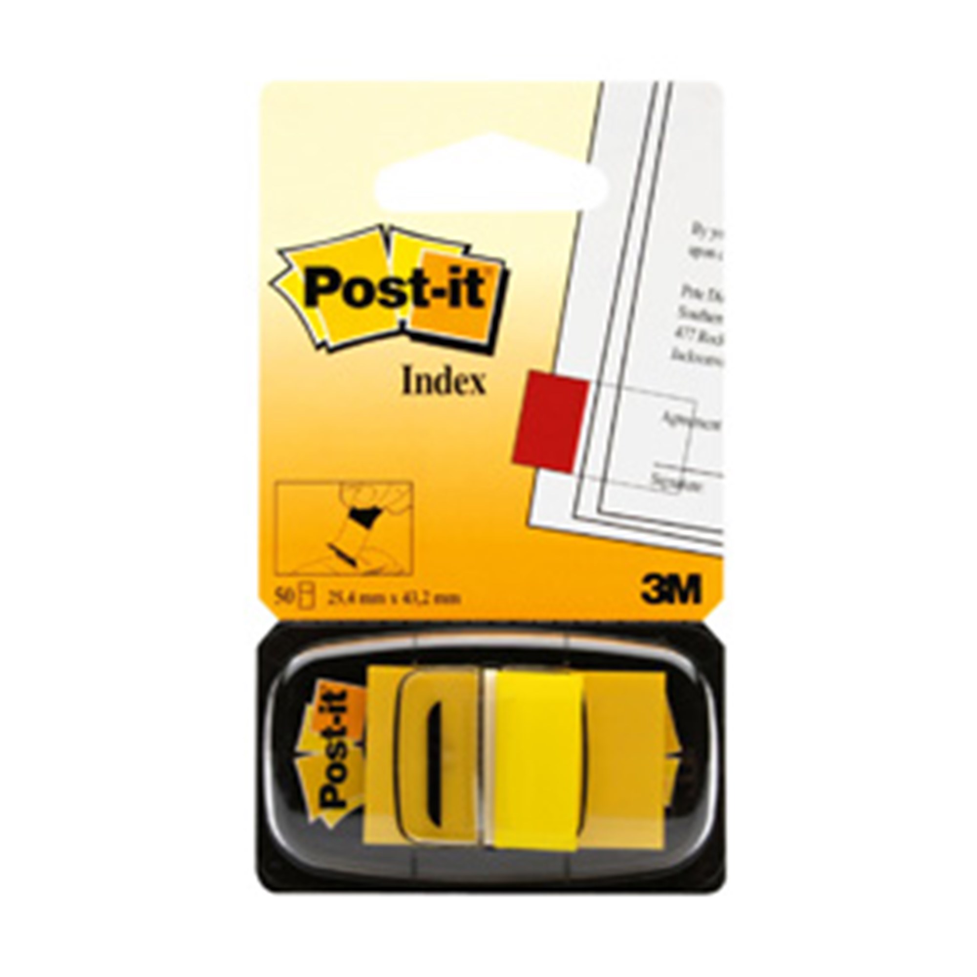 Post Indexfaner 4x43 Gul
