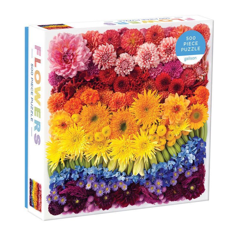 Rainbow Summer Flowers 500 Brikker