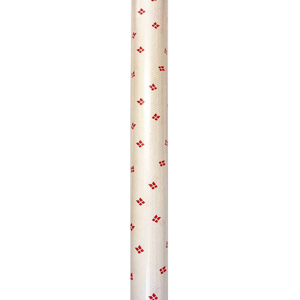 Rulledug Papir Med Danske Flag Meter