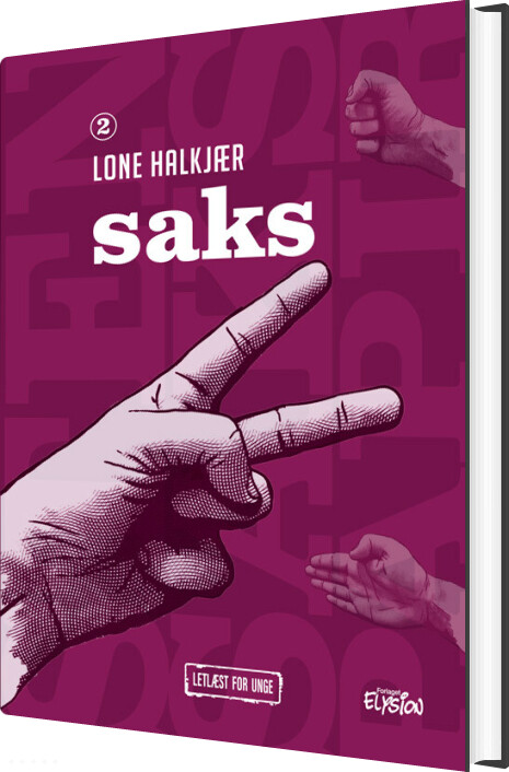 Saks Sten Saks Papir Lone Halkjær Bog