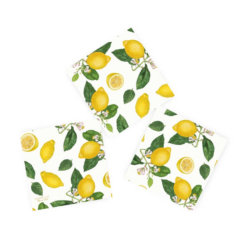 Servietter Citron Papir