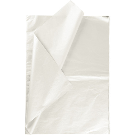 Silkepapir Ark 50x70 Perlemor 6ark