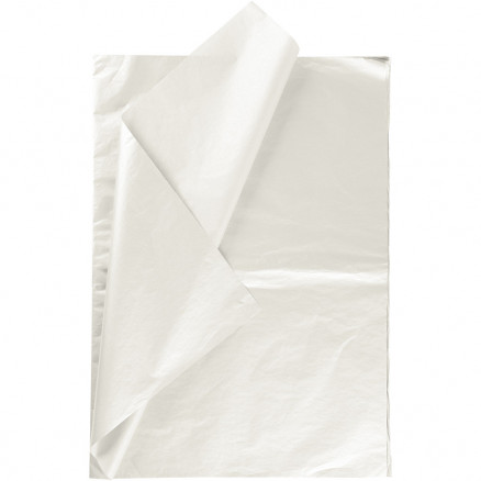 Silkepapir Ark 50x70 Perlemor 25ark