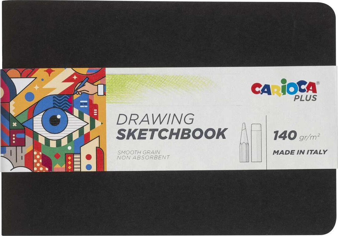 Skitsebog Drawing Sketchbook Sider Carioca Plus