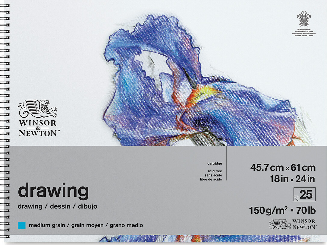 Skitsebog 45x61 Sider Winsor   Newton