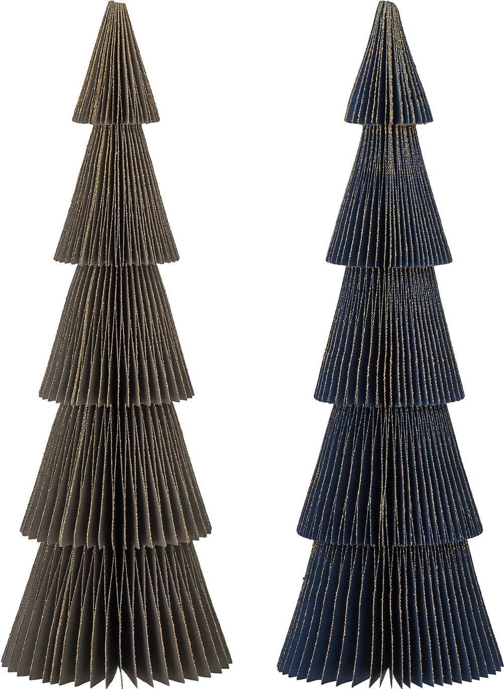 Spiralformet Juletræsfigur Bloomingville Milan Multifarvet Papir