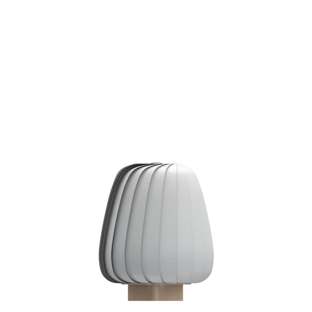St906 Bordlampe Hvid Coated Papir ø23 Tom Rossau