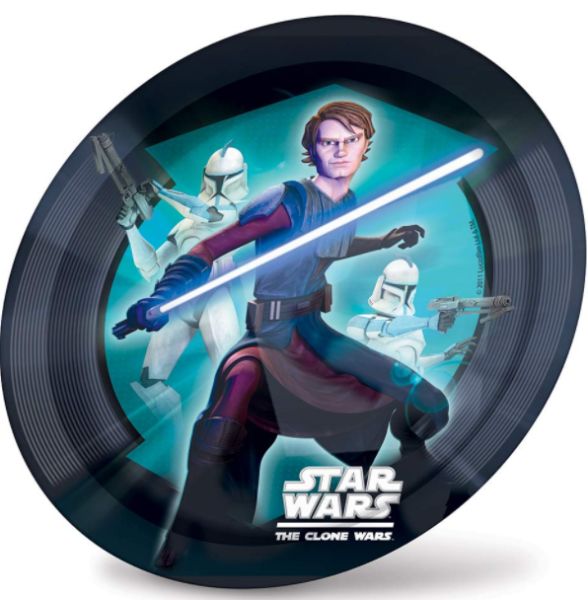 Star Wars: The Clone Wars: Birthday Party Paper Plates Stk