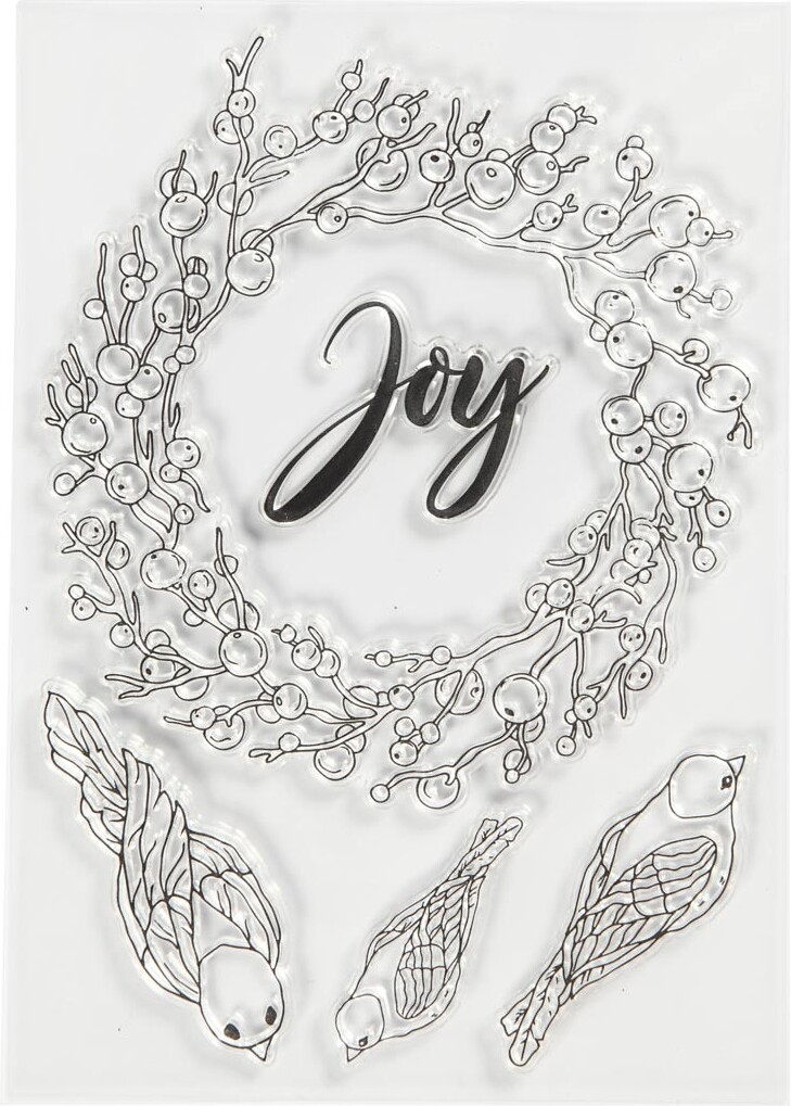 Stempelmotiver Joy Str 5x15 Ark