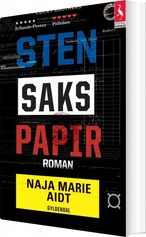 Sten Saks Papir Naja Marie Aidt Bog