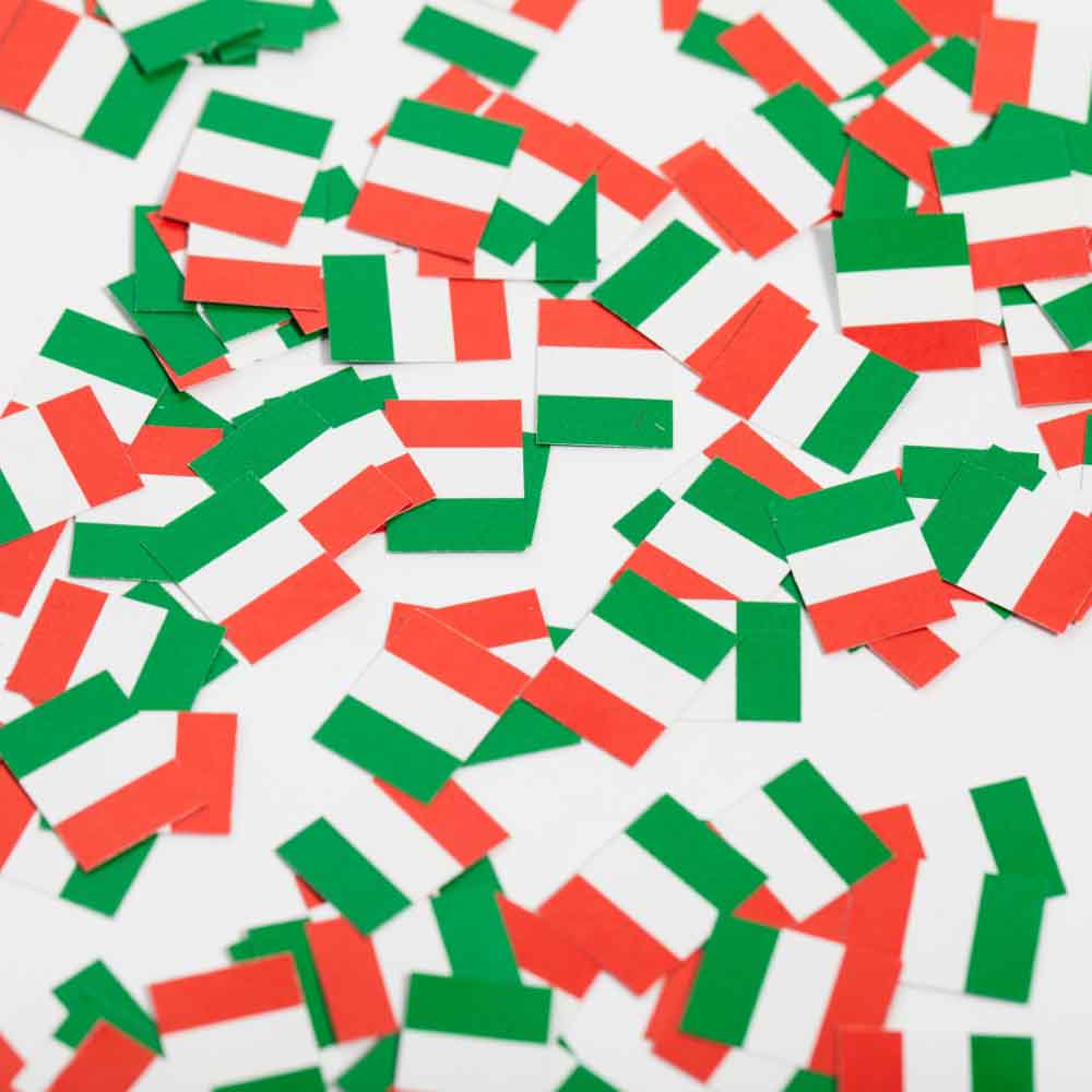 Strøflag Italien 150 Stk