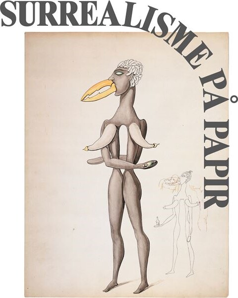 Surrealisme Papir Camilla Skovbjerg Paldam Bog