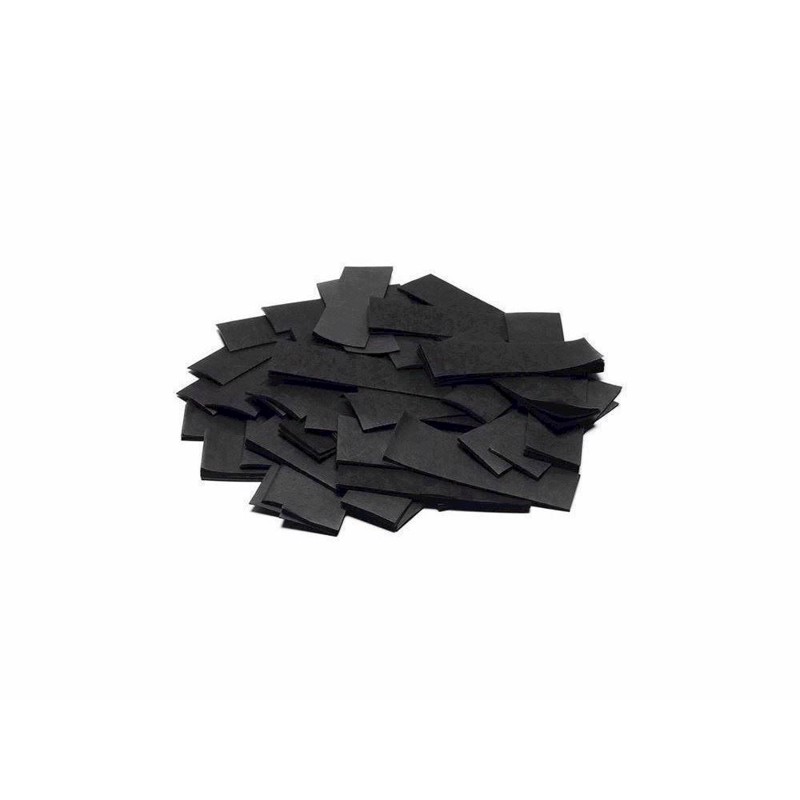 Tcm Papir Konfetti Rektangulær 55x18 Sort