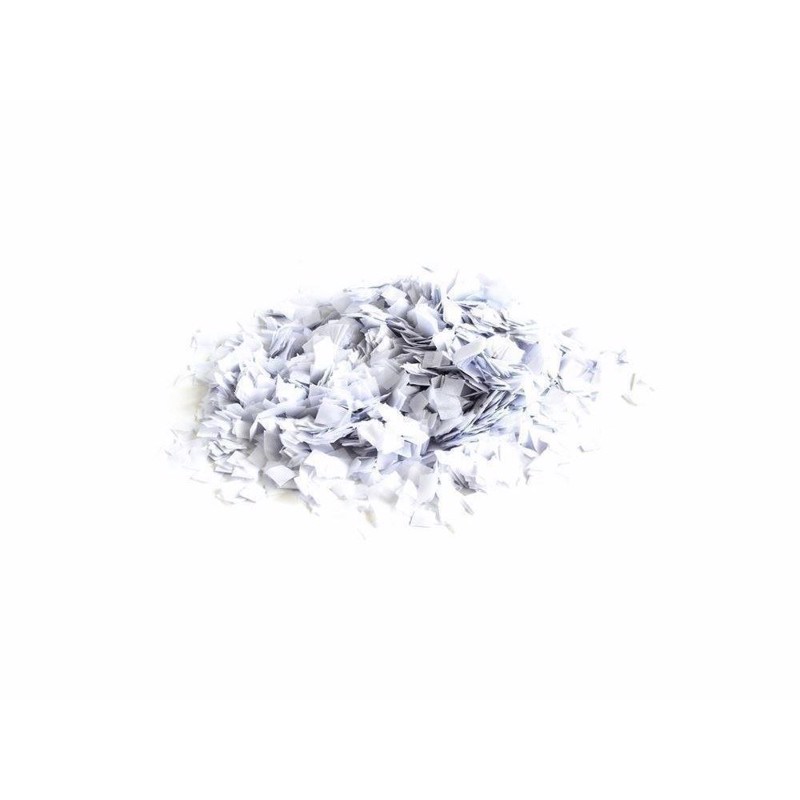 Tcm Papir Konfetti Snefnug 10x10 Hvid