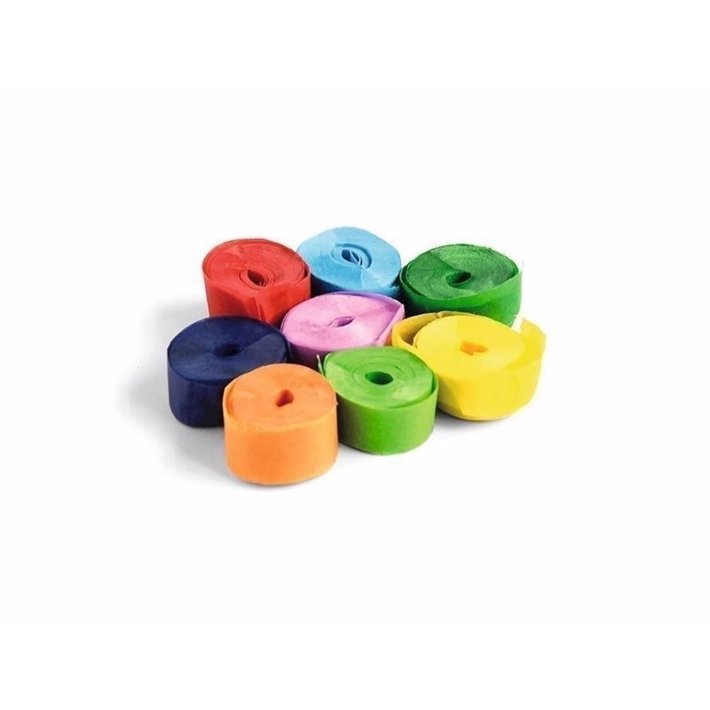 Tcm Papir Streamers Meter Flerfarvet 100 Stk