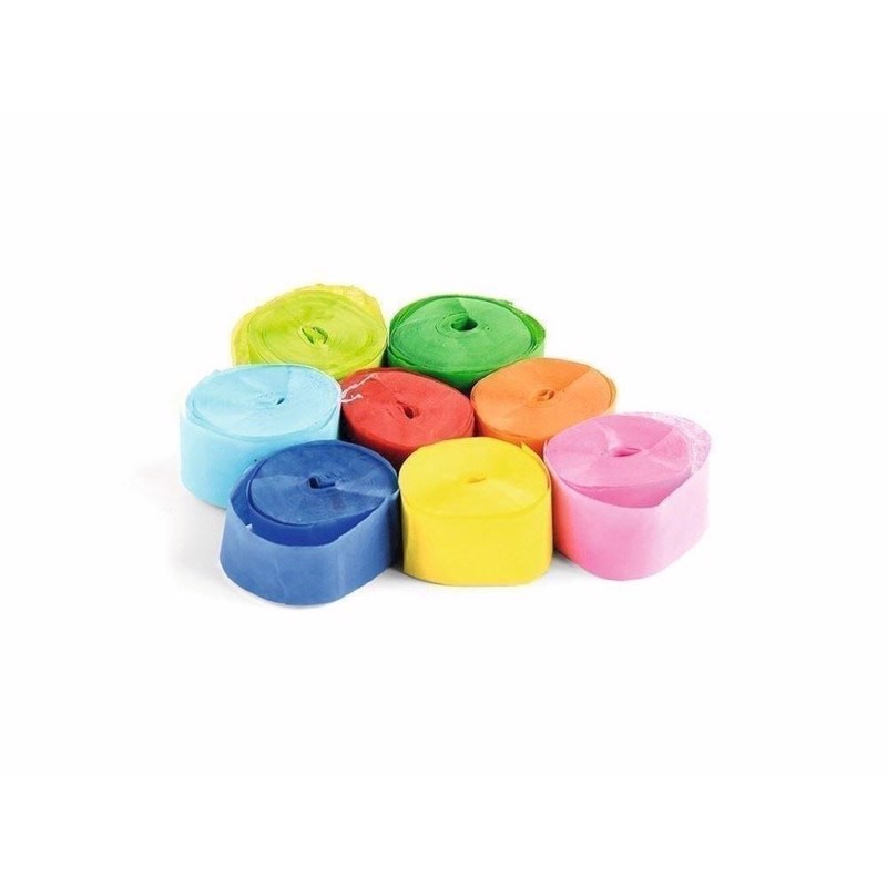 Tcm Papir Streamers Meter Flerfarvet Stk