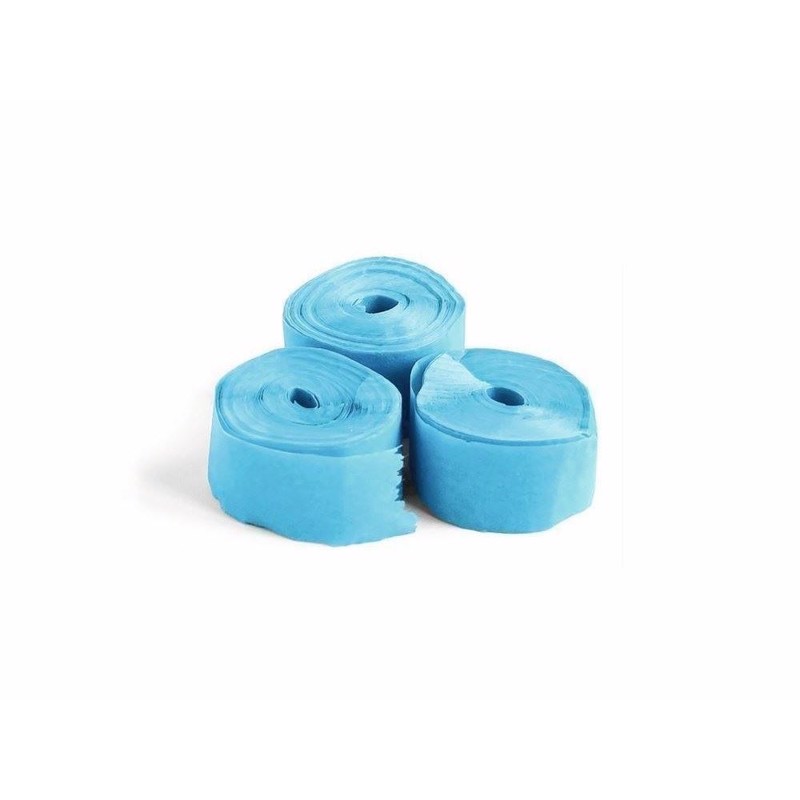Tcm Papir Streamers Meter Lyseblå Stk