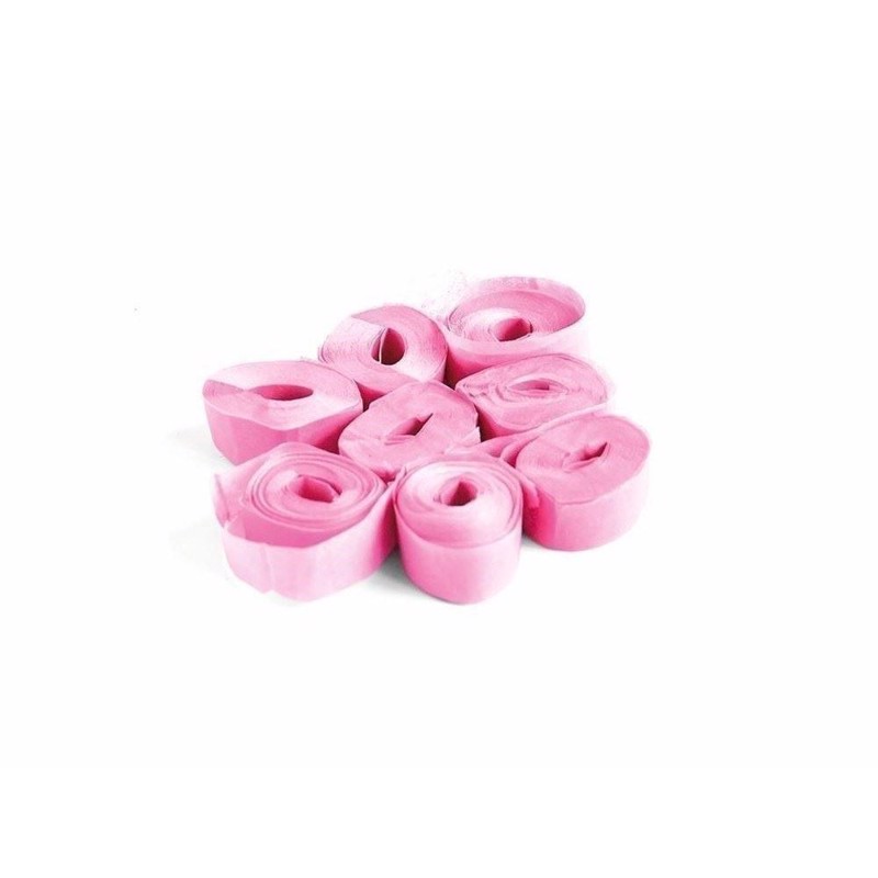 Tcm Papir Streamers Meter Pink 100 Stk