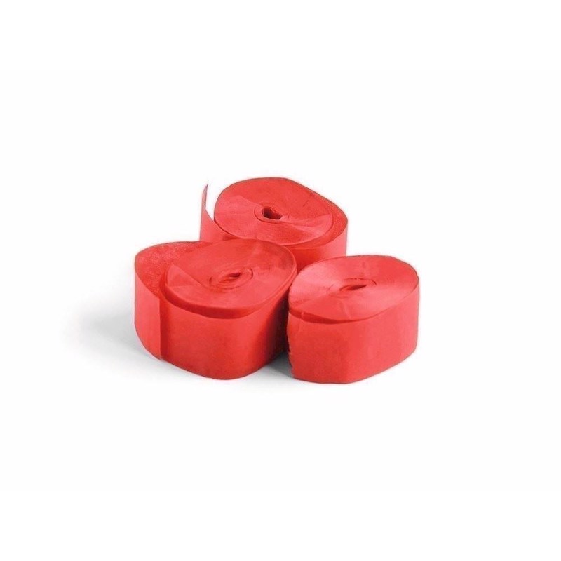 Tcm Papir Streamers Meter Rød Stk