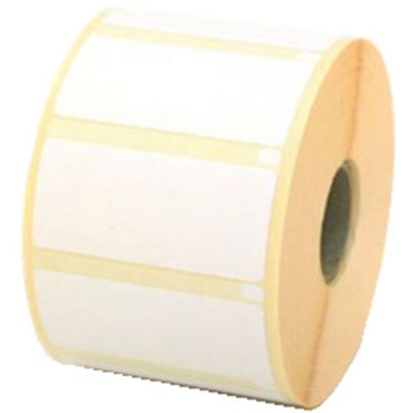 Termoetiketter Hvid 30x50mm