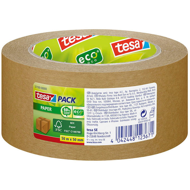 Tesa Pakketape 107 Papirtape