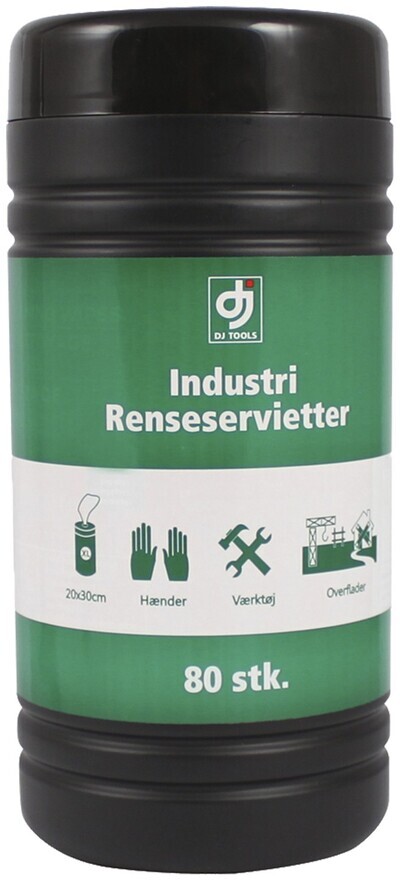 Tools Industri Renseservietter Stk Dato
