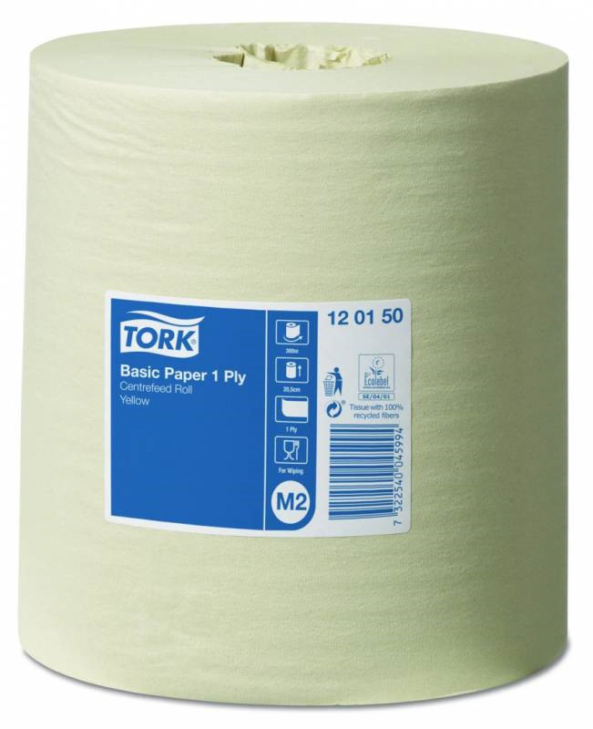 Tork Basic Aftørringspapir Ruller