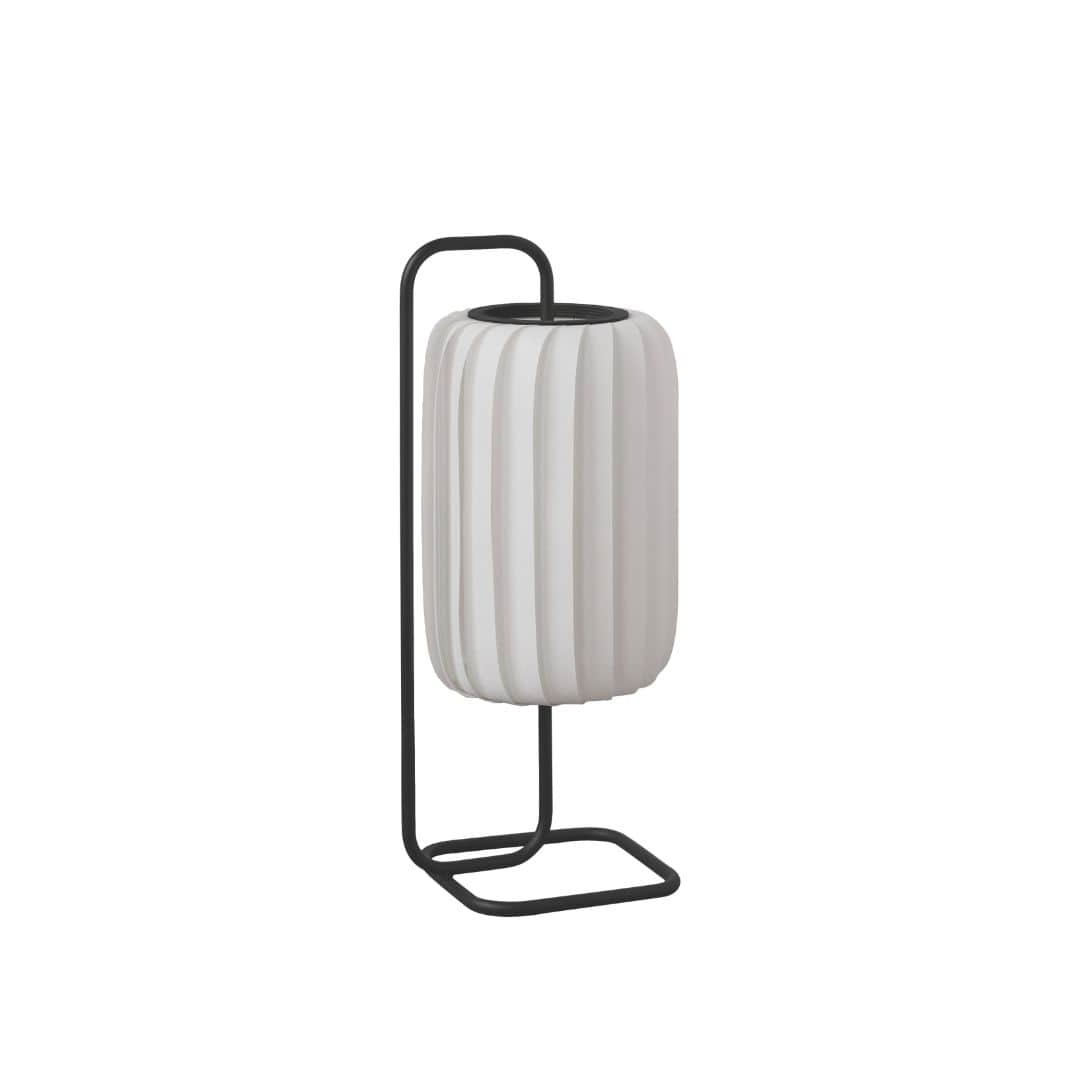 Tr37 Bordlampe Hvid Polykarbonat ø22 Papir   Plast Tom Rossau