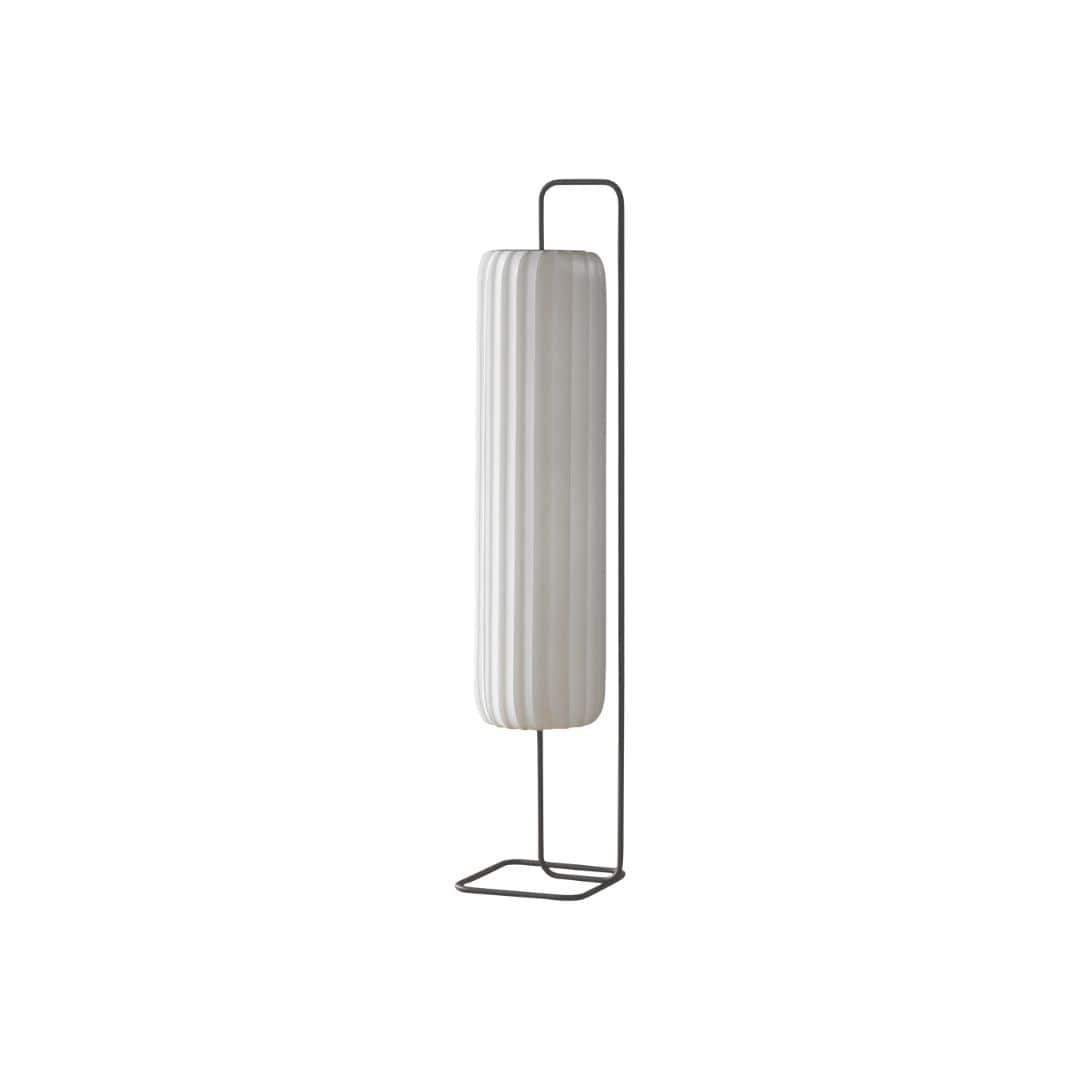 Tr37 Gulvlampe Hvid Polykarbonat ø25 Papir   Plast Tom Rossau
