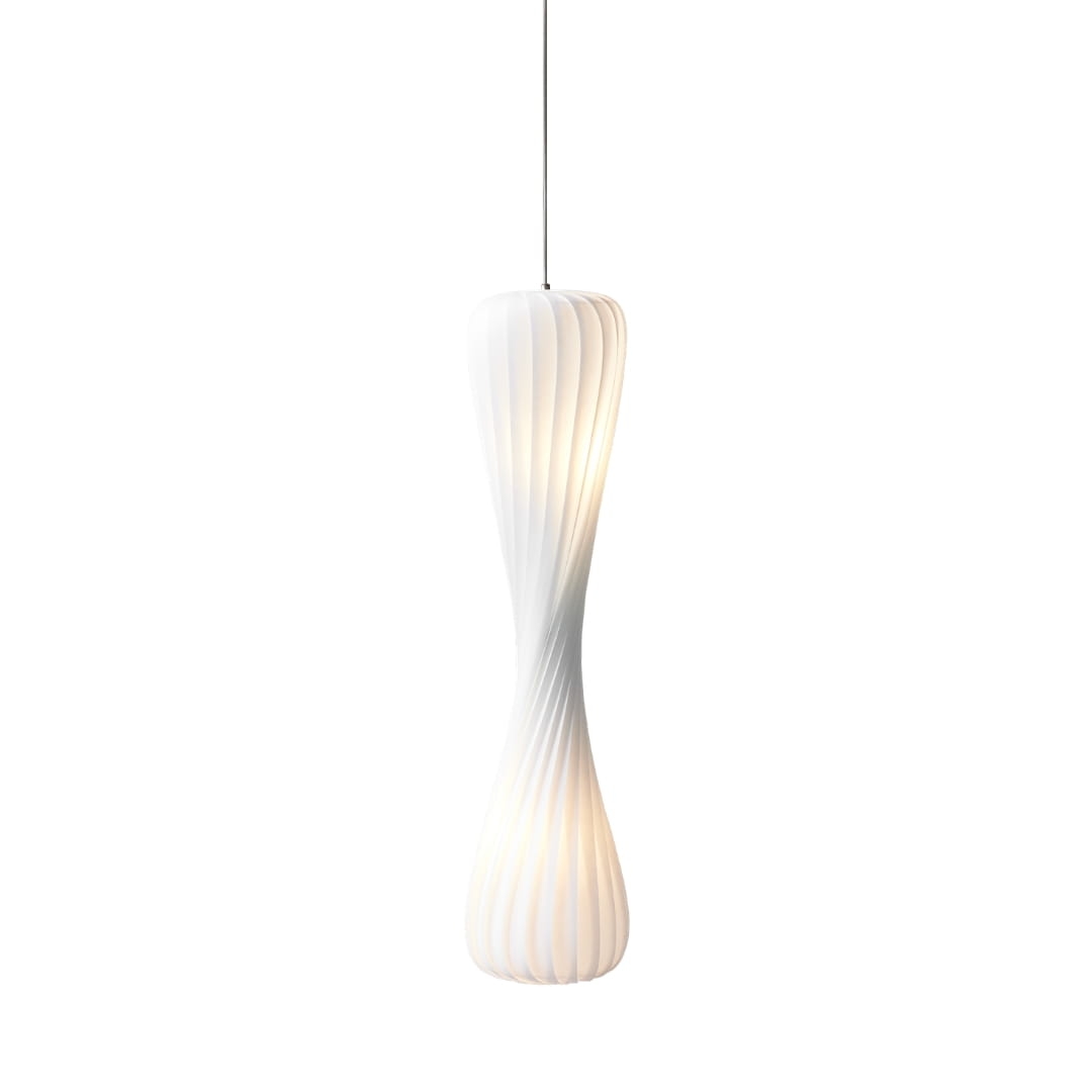 Tr7 Pendel Hvid Materiale: Polykarbonat Papir   Plast : 112 Tom Rossau