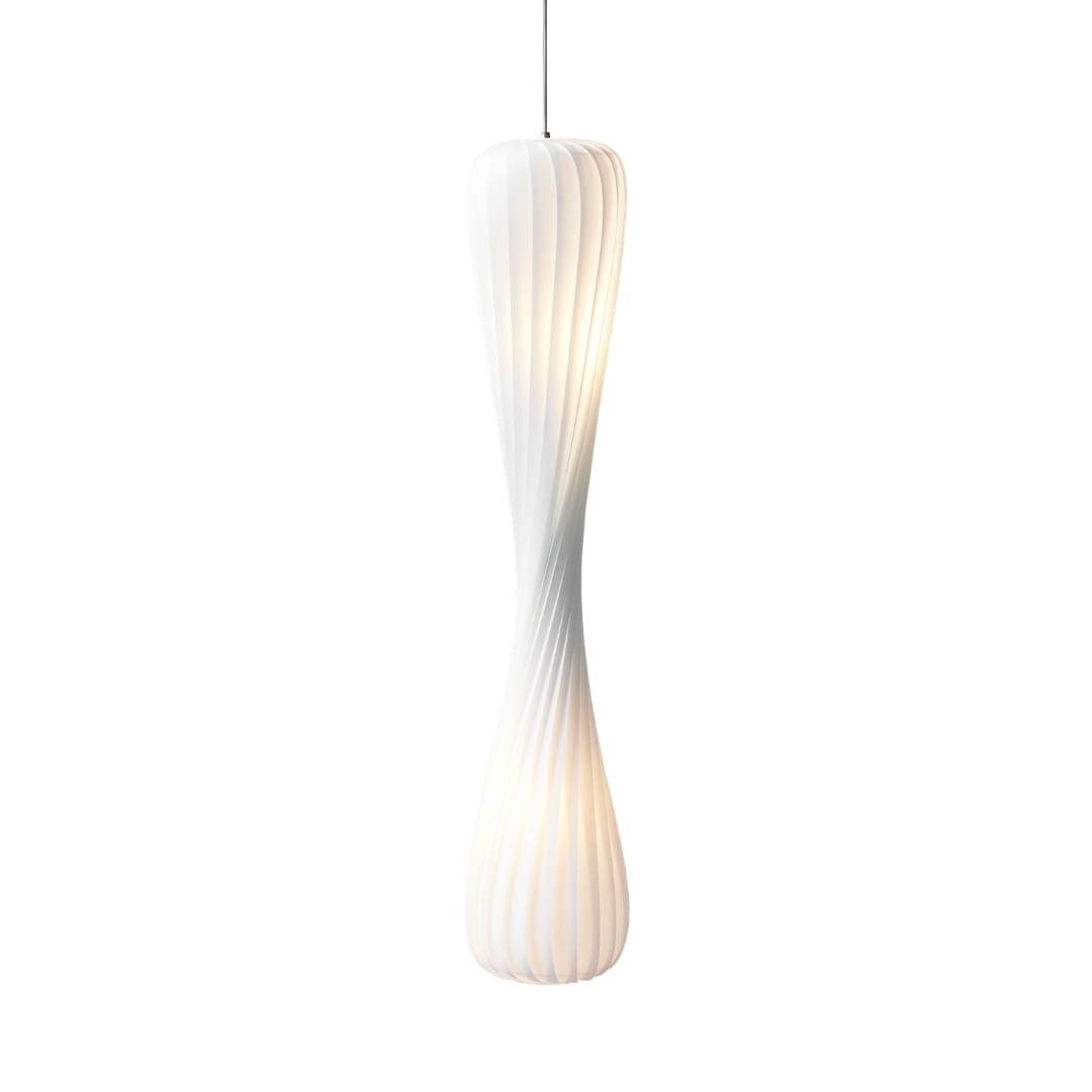 Tr7 Pendel Hvid Materiale: Polykarbonat Papir   Plast : 145 Tom Rossau