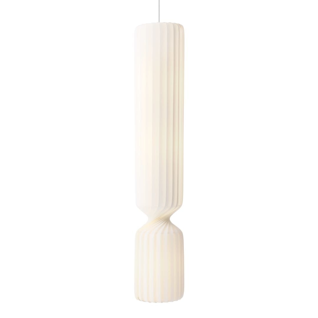 Tr41 Pendel Hvid Polykarbonat : 150cm Papir   Plast Tom Rossau