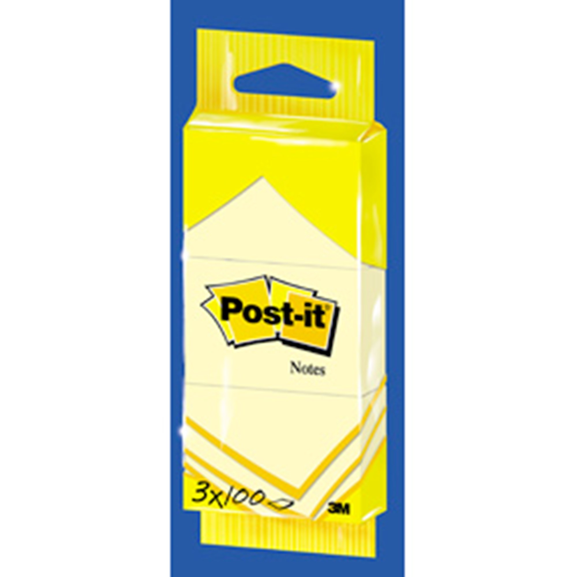 Udgår: Post Notes 38x51 Gul