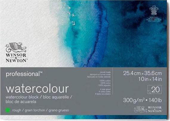 Vandfarve Papir Sider Bomuld Winsor   Newton