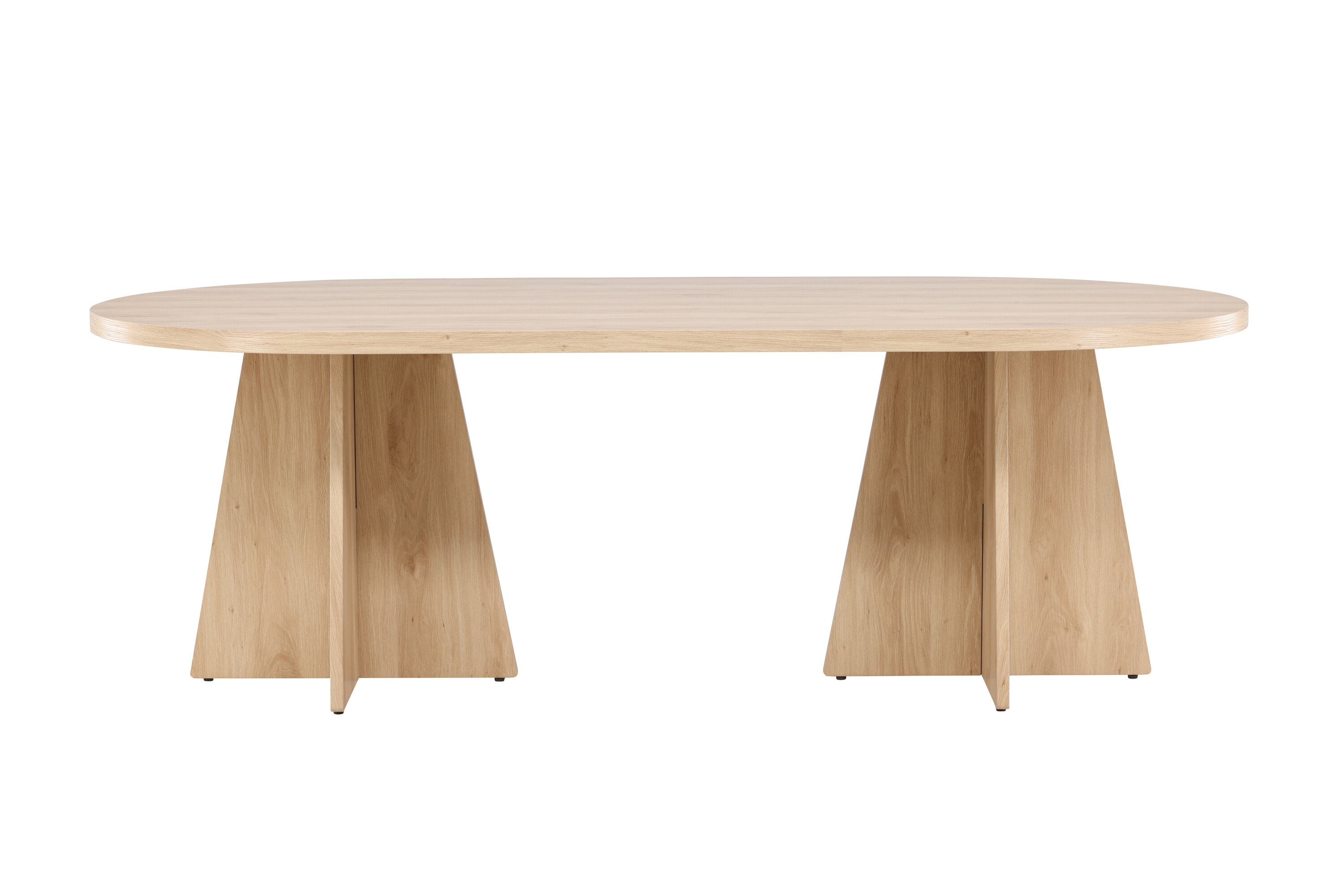Venture Design Bootcut Spisebord Rektangulær Hvidvasket Papir Mdf 115x230